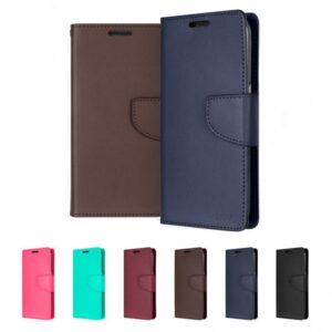 Atveramie maciņi Mercury Sony Xperia X F5122 Bravo Diary Brown