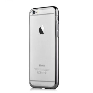 Back panel cover Devia Apple iPhone X Glitter soft case Silver