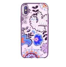 Aizmugurējais vāciņš Devia Apple iPhone X Crystal Bloosom case Rose Gold