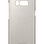 Aizmugurējais vāciņš Samsung  QG955CFE Clear Cover for Galalxy S8+ G955 Gold