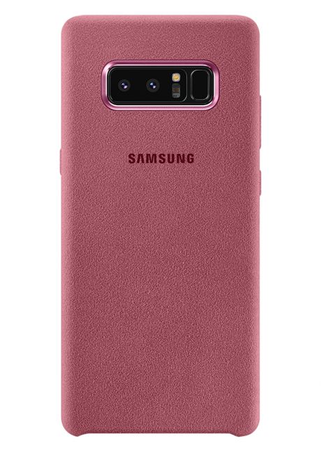 Tagakaaned Samsung Alcantara Cover for N950 Note 8 EF-XN950ABEGWW Pink