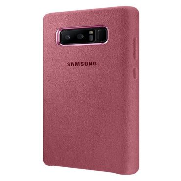 Tagakaaned Samsung Alcantara Cover for N950 Note 8 EF-XN950ABEGWW Pink