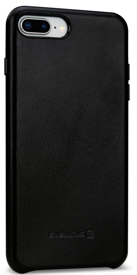 Aizmugurējais vāciņš Evelatus Apple Leather Case Prestige for Apple iPhone 7 / 8 Plus Black