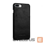 Aizmugurējais vāciņš Evelatus Apple iPhone 7 / 8 Plus Leather Case Vintage Black