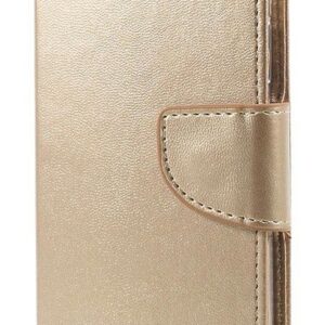 Kaaned - kaaned Mercury Apple iPhone X/XS Bluemoon Diary Case Gold