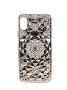 Aizmugurējais vāciņš GreenGo Apple iPhone X 3D Case Silver