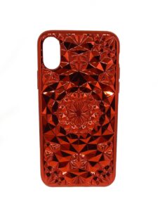 Aizmugurējais vāciņš GreenGo Apple iPhone X 3D Case Red