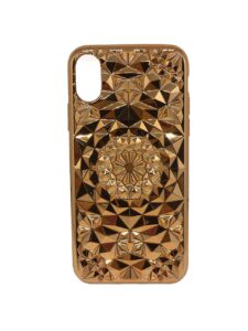 Aizmugurējais vāciņš GreenGo Apple iPhone X 3D Case Gold