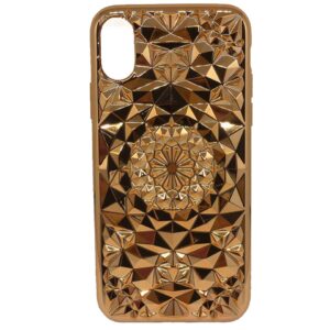 Aizmugurējais vāciņš GreenGo Apple iPhone X 3D Case Gold