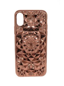Aizmugurējais vāciņš GreenGo Apple iPhone X 3D Case Rose Gold