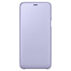 Aizmugurējais vāciņš Samsung  A6 Plus 2018 A605 Wallet Cover Purple