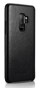 Aizmugurējais vāciņš Evelatus Samsung Galaxy S9 Leather case Black