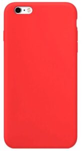 Aizmugurējais vāciņš Evelatus Apple iPhone 6/6s Nano Silicone Case Soft Touch TPU Red