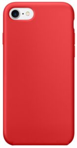 Aizmugurējais vāciņš Evelatus Apple iPhone 8 Plus/7 Plus Nano Silicone Case Soft Touch TPU Red