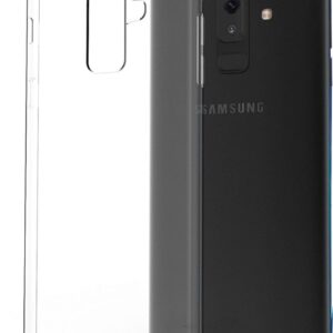 Back panel cover Evelatus Samsung Galaxy A6 Plus 2018 Clear Silicone Case 1.5mm TPU Transparent