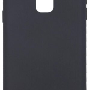 Back panel cover Evelatus Samsung Galaxy A6 Plus 2018 Nano Silicone Case Soft Touch TPU Black