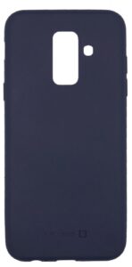 Nugarėlės dėklai Evelatus Samsung Galaxy A6 Plus 2018 Nano Silicone Case Soft Touch TPU Midnight Blue