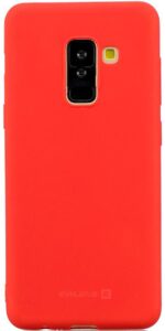 Aizmugurējais vāciņš Evelatus Samsung Galaxy A6 Plus 2018 Nano Silicone Case Soft Touch TPU Red