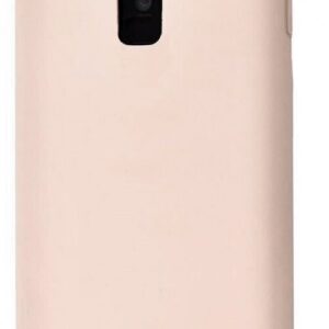 Back panel cover Evelatus Samsung Galaxy A6 Plus 2018 Silicone Case Pink Sand
