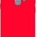Tagakaaned Evelatus Samsung S9 Nano Silicone Case Soft Touch TPU Red
