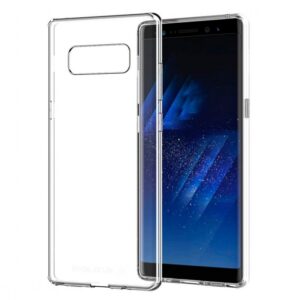 Aizmugurējais vāciņš Evelatus Samsung Galaxy Note 8 Clear Silicone Case 1.5mm TPU Transparent