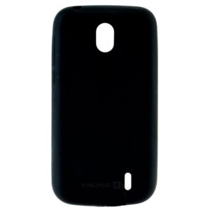 Aizmugurējais vāciņš Evelatus Nokia 1 2018 Silicone Case Black