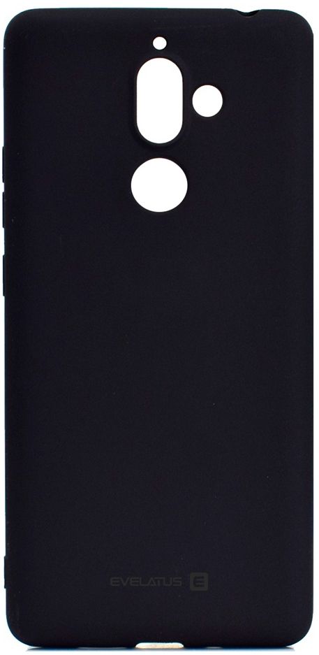 Aizmugurējais vāciņš Evelatus Nokia 7 Plus Nano Silicone Case Soft Touch TPU Black