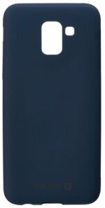 Nugarėlės dėklai Evelatus Samsung J6 2018 J600 Silicone Case Midnight Blue