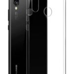 Back panel cover Evelatus Huawei P20 lite Clear Silicone Case 1.5mm TPU Transparent