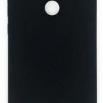 Back panel cover Evelatus Xiaomi Redmi 5 Plus Nano Silicone Case Soft Touch TPU Black