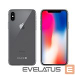 Back panel cover Evelatus Apple iPhone Xs MAX Clear Silicone Case 1.5mm TPU Transparent