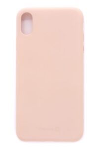 Back panel cover Evelatus Apple iPhone Xs MAX Nano Silicone Case Soft Touch TPU Pink Sand