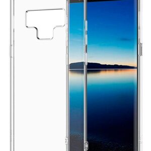 Back panel cover Evelatus Samsung Note 9 Clear Silicone Case 1.5mm TPU Transparent