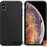 Nugarėlės dėklai Evelatus Apple iPhone X Premium Soft Touch Silicone Case Black