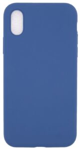Aizmugurējais vāciņš Evelatus Apple iPhone X Premium Soft Touch Silicone Case Blue Cobalt