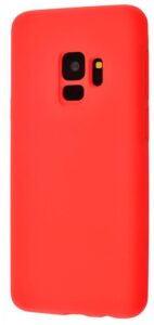 Aizmugurējais vāciņš Evelatus Samsung S9 Soft Premium Soft Touch Silicone Case Red
