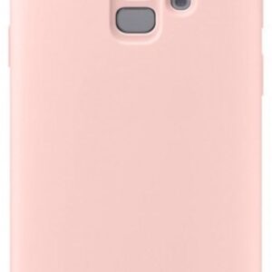 Back panel cover Evelatus Samsung S9 Premium Soft Touch Silicone Case Pink Sand