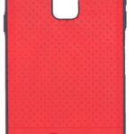Aizmugurējais vāciņš Evelatus Samsung Galaxy A6 Plus 2018 TPU case 1 with metal plate (possible to use with magnet car holder) Red