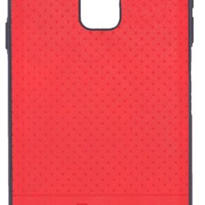Tagakaaned Evelatus Samsung Galaxy A6 Plus 2018 TPU case 1 with metal plate (possible to use with magnet car holder) Red