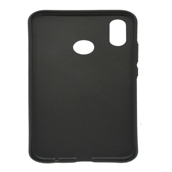 Back panel cover Evelatus Huawei P20 Lite TPU case 2 with metal plate (possible to use with magnet car holder) Blue