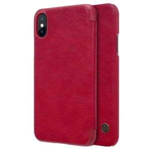 Kaaned - kaaned Nillkin Apple iPhone X/Xs Qin Book Case Red