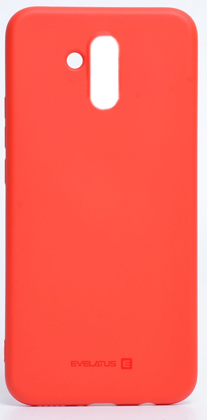 Aizmugurējais vāciņš Evelatus Huawei Mate 20 lite Silicone Case Red