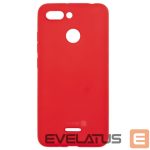 Back panel cover Evelatus Xiaomi Redmi 6 Nano Silicone Case Soft Touch TPU Red