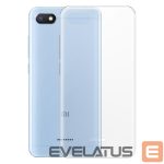 Back panel cover Evelatus Xiaomi Redmi 6A Clear Silicone Case 1.5mm TPU Transparent