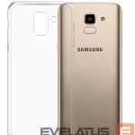 Tagakaaned Evelatus Samsung Galaxy J6 Plus Clear Silicone Case 1.5mm TPU Transparent
