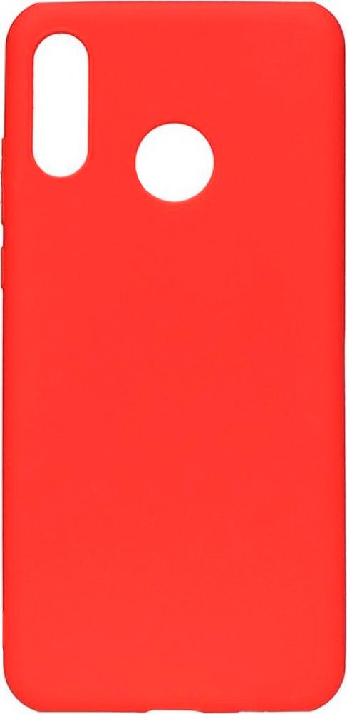 Back panel cover Evelatus Huawei P20 lite Premium Soft Touch Silicone Case Red