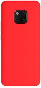 Aizmugurējais vāciņš Evelatus Huawei Mate 20 Pro Premium Soft Touch Silicone Case Red
