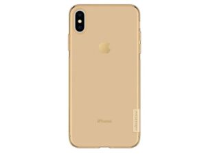 Nugarėlės dėklai Nillkin Apple iPhone Xs Max Nature TPU Case Gold