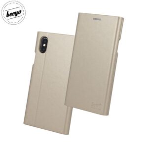 Kaaned - kaaned Beeyo Samsung S8 G950 Book Grande Case Gold