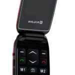 Mobilie telefoni Evelatus  Wave DS Red